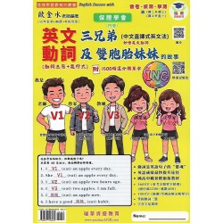 (國中延伸教材)瑞華英文動詞(三態+進行式) 1600精選分類單字